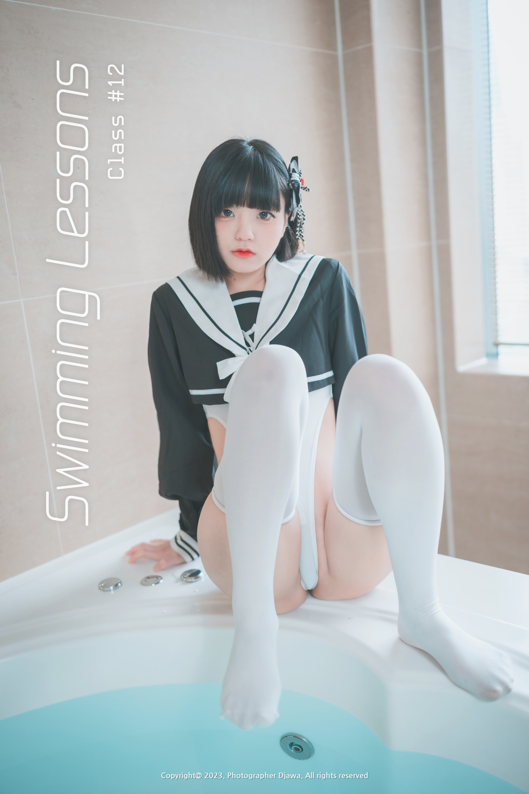 图片[1]-Jenny – NO.046 (정제니) DJAWA Photo – Swimming Lessons 12 [94P]-XikXak